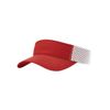 Richardson Trucker Visor Adjustable Red/ White