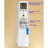 Replacement Remote Control for Fujitsu Air Conditioner AR-REW3E, Compatible with Part Number 9352446290