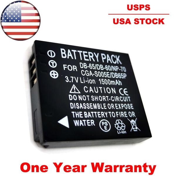 Battery Pack For Panasonic DMC-FS1 DMC-FS2 DMC-FX01 DMC-FX07 DMC-FX10 DMC-FX100