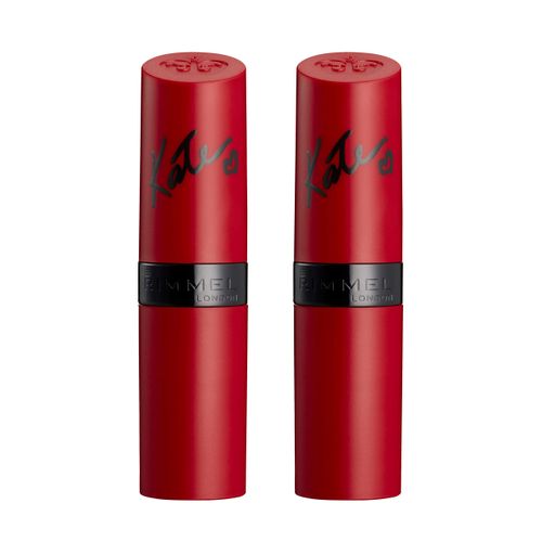 Rimmel Lasting Finish Lip By Kate Matte Collection, 107, 2 Count(Pack of 1)