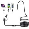 Endoscope, 3-in-1 Type-C USB inspection camera, 6 Adjustable Led Light,Inspection Camera Borescope,for Android mobile phone tablet PC desktop computer, Waterproof (1.5)