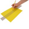 Westcott Beveled Graph Ruler, 2 x 18, Transparent (B-85B)