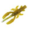 Trout Magnet Trout Slayer 28 Piece Fishing Kit, Includes 20 Crawdad Bodies and 8 Size 6 Long Shank Hooks, Great for Small Streams and Lakes, Catches All Species, White