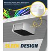 NEWZEROL Mac Mini 2024 M4/M4 Pro Desk Mount, Compatible with Mac Mini, Secure Under Desk or Wall Mount