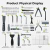 3D Printer Tool Kit, 74Pcs 3D Printing Assembly/Removal/Filament Tool Wrap Kit