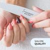 Sincero Salon- Nail Files Professional -10pcs-Various Grit- Nail Files for Acrylic and Gel Nails - Manicure Tools - Nail Files For Natural Nails - Emery Boards For Nails - Nail File Set - Manicure Set