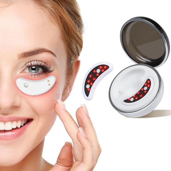 D DUOMEIQI Red Light Therapy Eye Patches for RevitaEyes, Portable Under-eye Massage Patches for Tired Eyes, Reducing Dark Circles and Eye Bags
