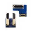 cablecc 2pcs/set HDMI to Micro HDMI Type A to Type D Male Connector Socket Opposite U Shaped Back Angle for Raspberry PI 3B/3B+/4B