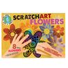 House of Marbles Scratch Art Flowers