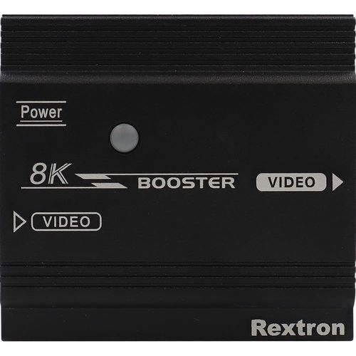 Rextron HDMI 2.1 Booster, 8K@60HZ, DSC, HDCP 2.3/2.2/1.4, Signal Amplifier Repeater for Long Distance, Supports 45M, Boost up to 32.8ft, Auto EQ, Plug & Play for TV, Monitor, Xbox, PS5, VBSTM-K08