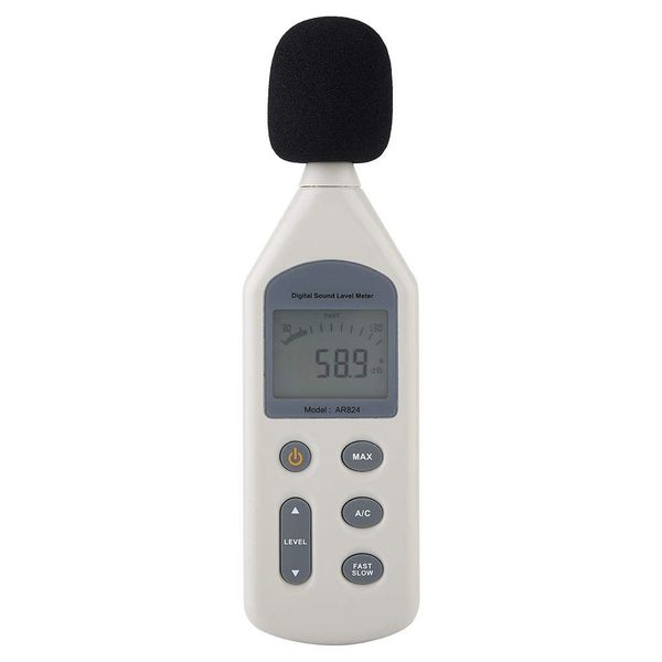 Digital Sound Level Meter, Handheld Sound Level Meter, Sound Level Meter, Noise Level Measurement, High Precision, Small, 30-130 dB Measuring Range, Schools, Residential and Construction Sites