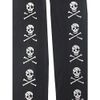 Kids Crossbone Line Glitzy Halloween Tights