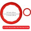Oven Safe Adjustable Pie Crust Shields - Silicone Protectors for Perfect Baking