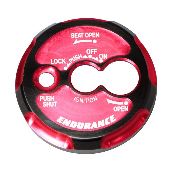 ENDURANCE Motorcycle Shutter Key Cover Red NMAX NMAX155 E351112DSA2
