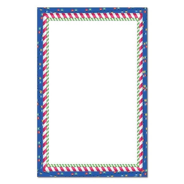 The Image Shop Candy Cane Lights Jumbo Card Invitation