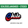 daged Chile Key Ring Key Ring 3D Effect + Sticker - RD, multicoloured, 33mm