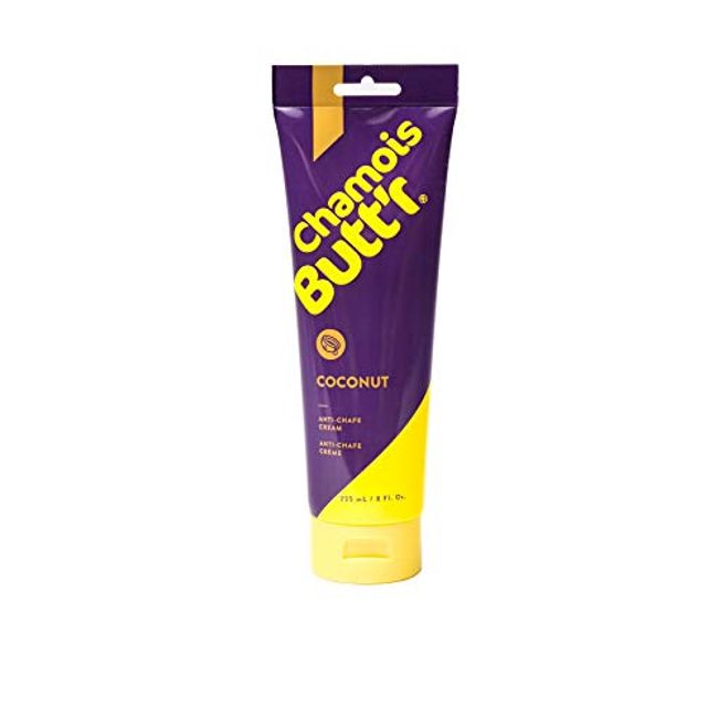 Chamois Butt'r Coconut Anti-Chafe Cream, 8 Ounce Tube