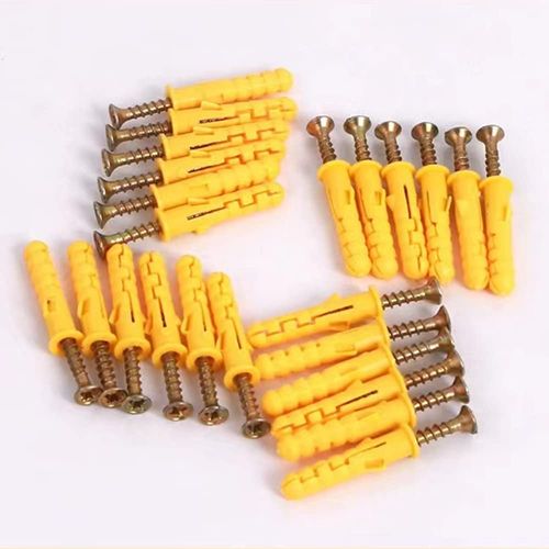 SHINIDE [30 Pieces] Anchor Bolts, Expansion Bolts, Expansion Tube, 304 Stainless Steel, Anchor, Hollow Wall Anchor, Wall Plug, Pipe Roll Connecting Screws, Kussery, Strong, Rotation Prevention, Fixing Tool, For Concrete Brick Drywall Screws, Rust Preventi