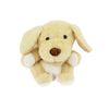 speed mao fluffy cute puppy plush hand puppet beige