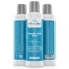 Glycolic Acid Toner - Professional Exfoliating Anti-Aging Toning Solution for Face with 10% AHA, Witch Hazel, Hydrolyzed Rice Protein and Pomegranate & Ginkgo Biloba Extracts - 1 Bottle of 6 fl oz