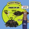 WIGGLE WORM Soil Builder Worm Egg Material Raised Bed Mix, 40 Pound Bag