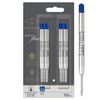 Parker Ballpoint Pen Refills | Medium Point | Blue QUINKflow Ink | 10 Count