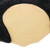 Novelty Scientist Cosplay Old Man Half Bald Head Wig, Black