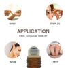 Premium Essential Oil Roll On Opal Massage Therapy (Cedarwood)