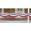 Stars Stripes Fabric Bunting - Beistle