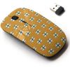 2.4G Wireless Mouse with Cute Pattern Design for All Laptops and Desktops with Nano Receiver - Gift Boxes Sweets Pattern