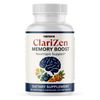 ClariZen Natural Nootropic Formula for Memory & Focus Support - 60 Capsules