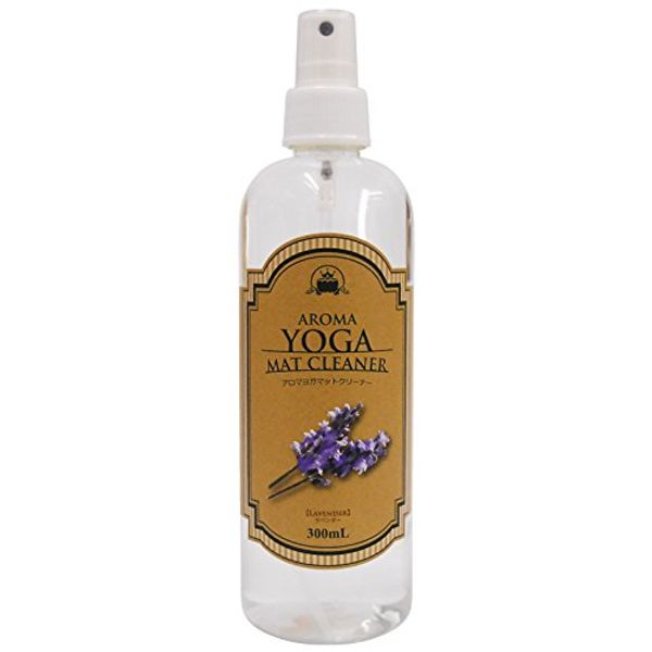 Kusanoha Cosmetics Yoga Mat Cleaner, Lavender, 10.1 fl oz (300 ml)