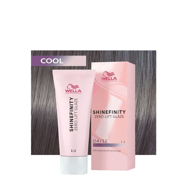 Wella Shinefinity 04/12 Castano Medio 60ml - demi-permanent colour