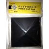 Nuvo Iron PCP03 x 5 1/2" Pyramid Post Cap, Black