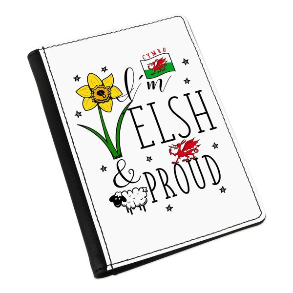 Gift Base I'm Welsh and Proud Passport Holder Cover