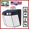 Solar Power 294 LED PIR Motion Sensor Outdoor Security Garden Wall Lamp Light