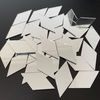 NUO RUI 60 Pcs 2" Diamond Shape Mirror Mosaic Tile for Craft Art Projects