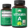 Certified Organic Vitamin a 5000 IU Supplement Capsules High Potency Vitamins...