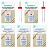 Schmetz Twin Needles, Sewing Machine Needle, Size 4.0/80 (5)