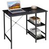36" Computer Desk PC Laptop Table Workstation Study Office With 2 Tier Shelves