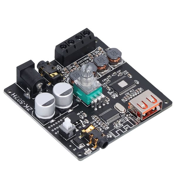 ZK-502H Power Amplifier Module Dual Channel Multi Input Mode 50W Low Voltage Over Temperature Protection Module