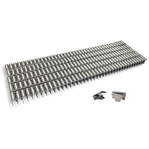 Vertex Upholstery Spring Connector Clips for Sofa Furniture Stay Wire Attachment Clips 88H23S [22mm] - 200 Pcs