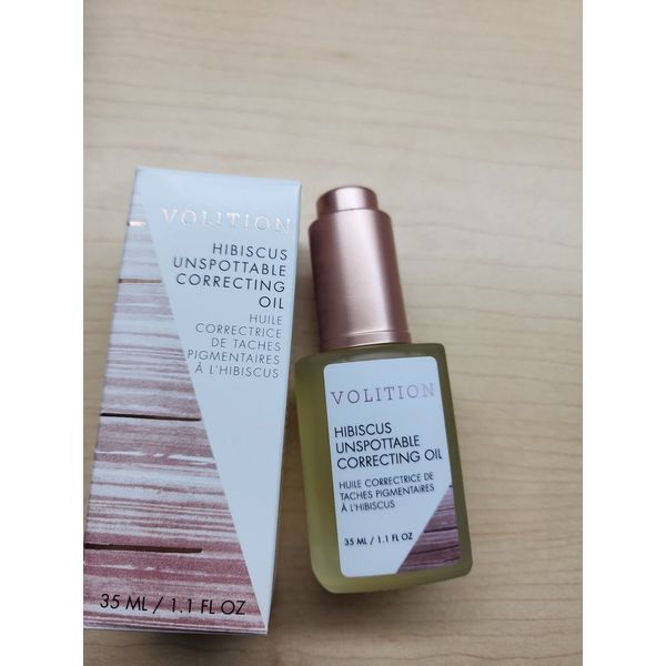 Volition Hibiscus Unspottable Correcting Oil 1.1 fl oz / 35 mL New In Box