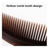 Creative Dandruff Comb Energy Plastic Press Button Hairbrush Scalp Care -2 Pack