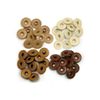 Eyelets We R Memory Keepers Wide Eyelets, Aluminum Brown