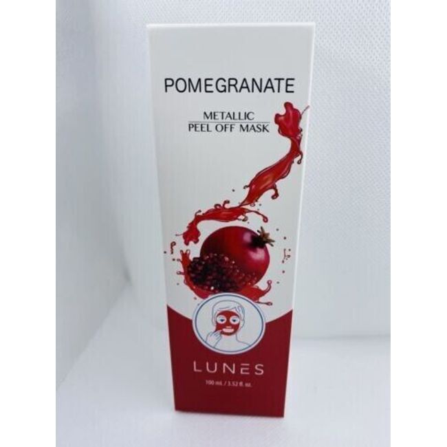 Lunes Metallic Peel Off Mask Pomegranate Korean Skin Care