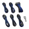 CableMod cable mod CM-PCAB-BKIT-NKKB-3PK-R PRO ModMesh Cable Extension Kit - Black/Blue