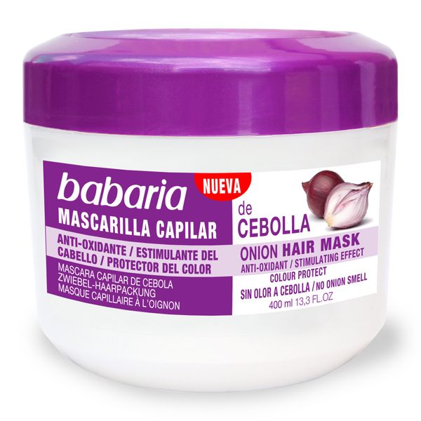 Babaria Cebolla Onion Hair Mask, 400 ml