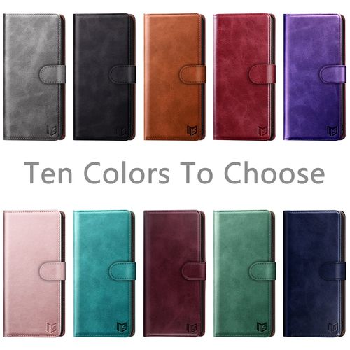 SUANPOT RFID Protection for iPhone 11 Pro Max 6.5 Inch Case PU Leather Mobile Phone Case Leather Flip Case Card Slot Flip Cover for Apple 11 Pro Max Mobile Phone Case Leather Wallet Phone Case Black