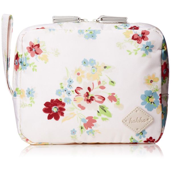 hakka baby 03001680 Baby Ink Flower Pouch, white (off-white)